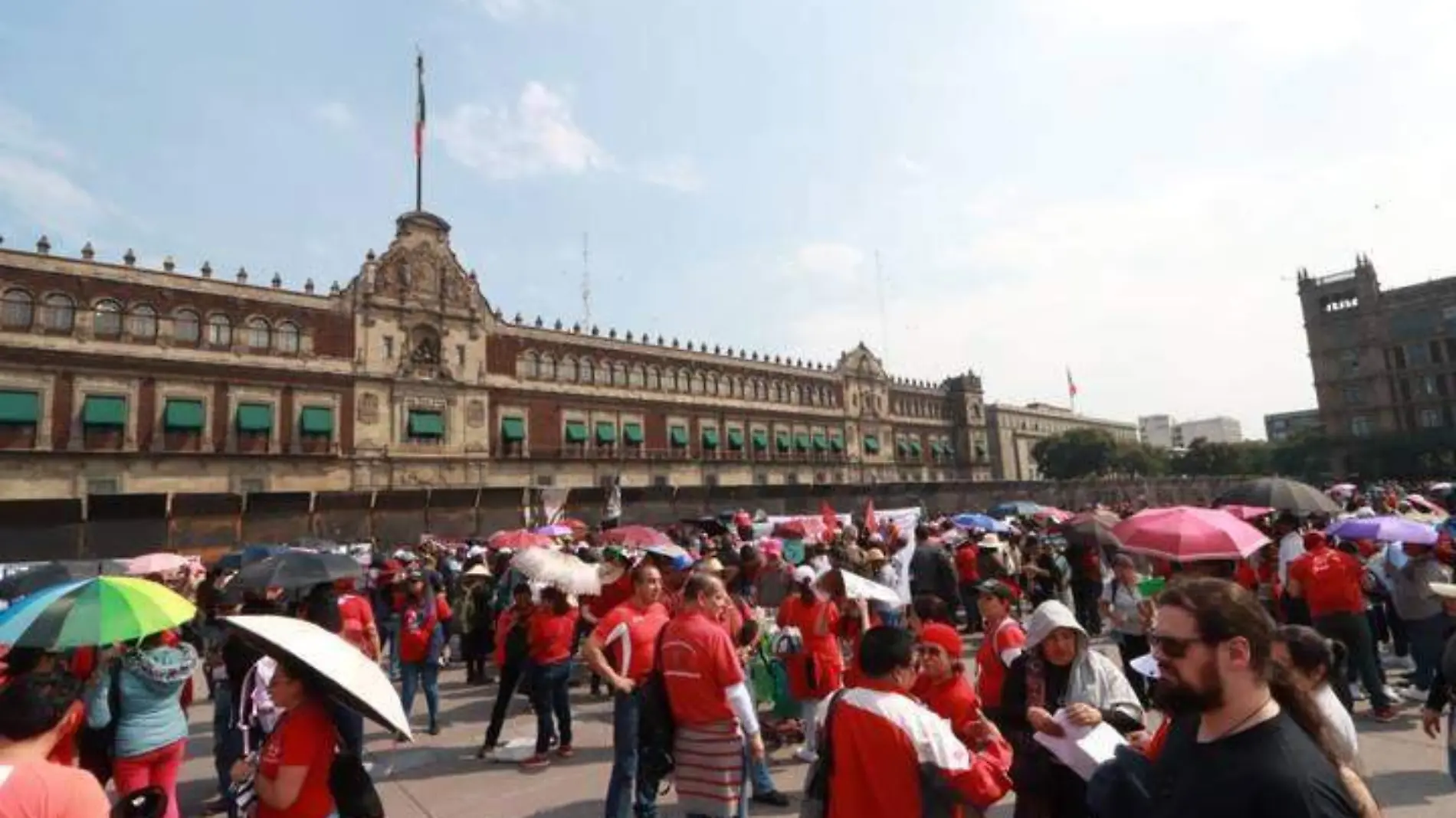 Manifestación de la CNTE en CDMX